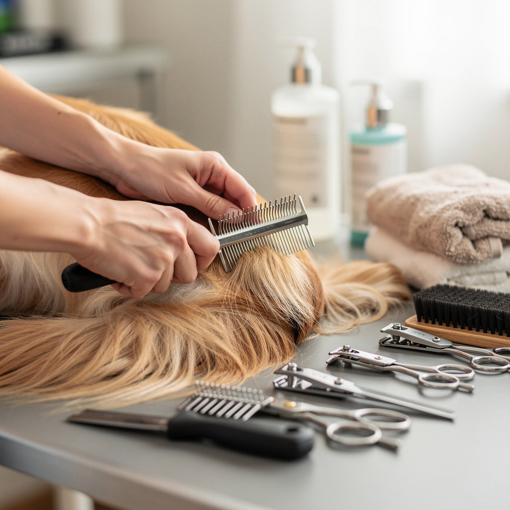 Alley Pets - Feed, Grooming & Pet Supplies professional groomer providing gentle dog grooming services in Carpinteria